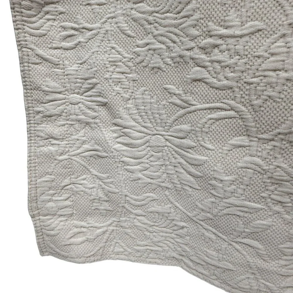 Charter Club Matelasse Pillow Sham Standard Size Pillowcase Cream